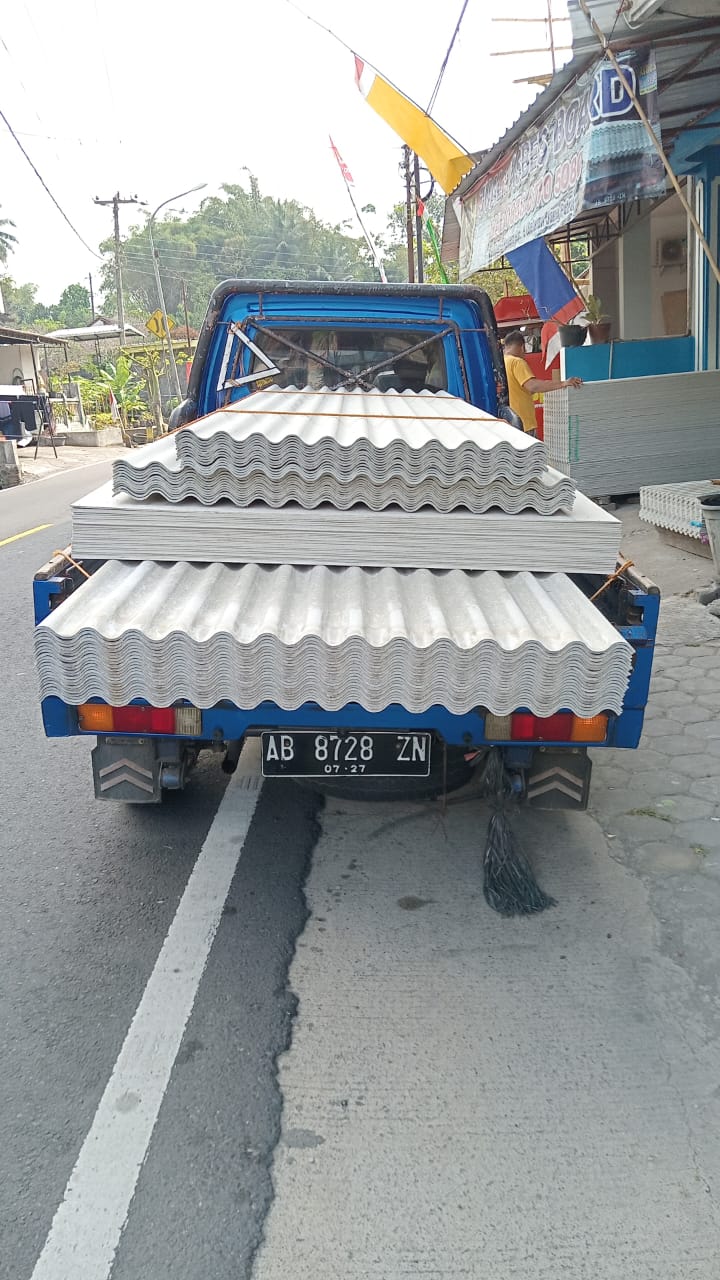 Jual Asbes Jogja Gelombang Besar & Kecil Harga Terjangkau